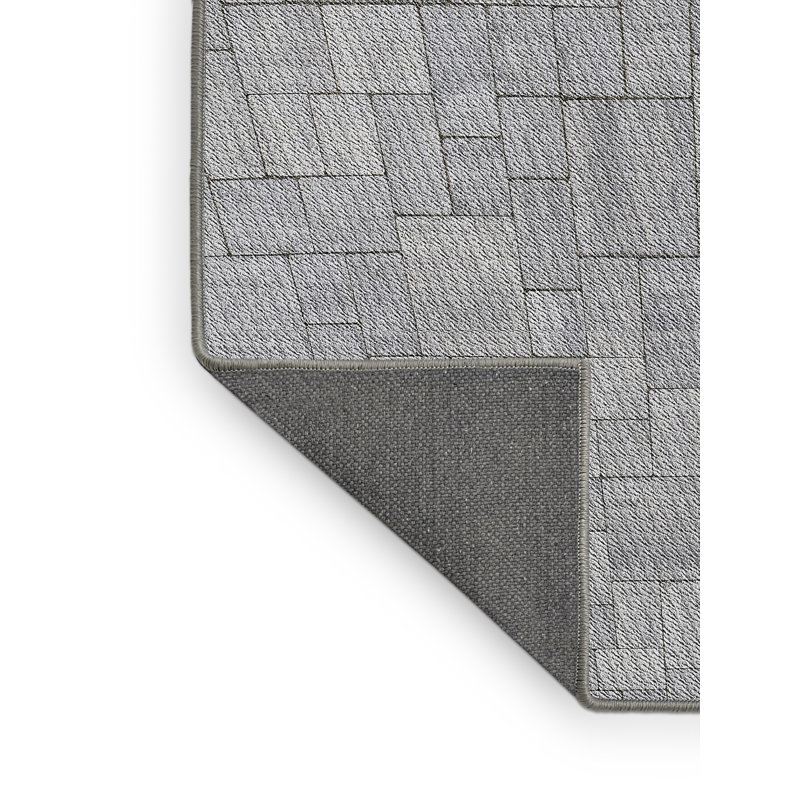 Tapis géométrique gris, Rectangle 5 pi x 8 pi