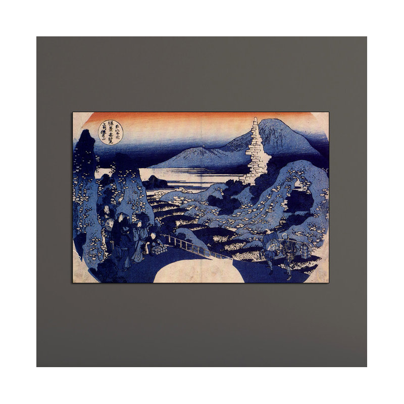 Hokusai - Wrapped Canvas Painting, 60cm H x 90cm W x 1.8cm D