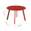 Mccreight Round Metal Outdoor Coffee Table , cm W cm D-8617050-131147861
