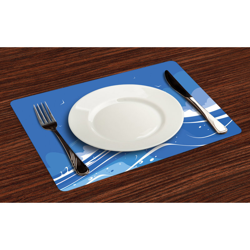 Polyester Nautical Rectangle Placemat