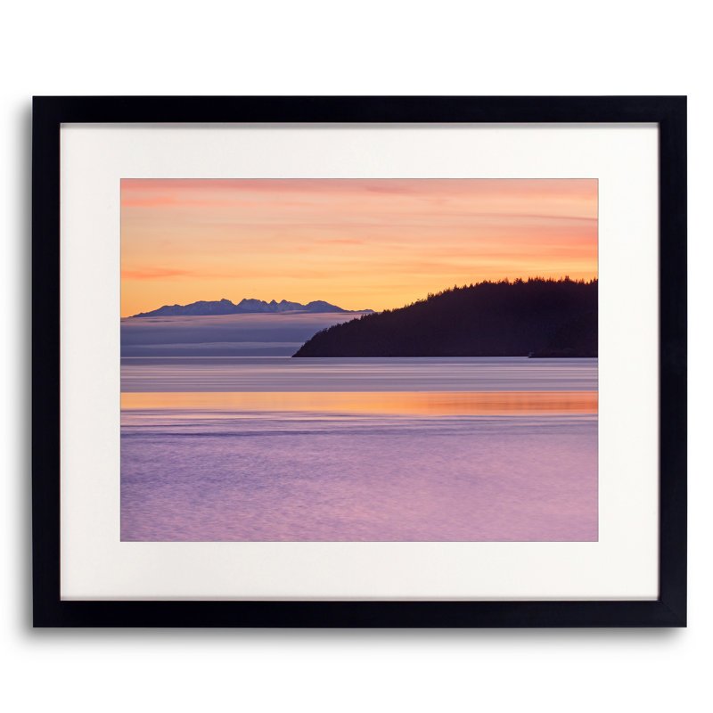 San Juan Isl Abstract Print by Bruce Heinemann