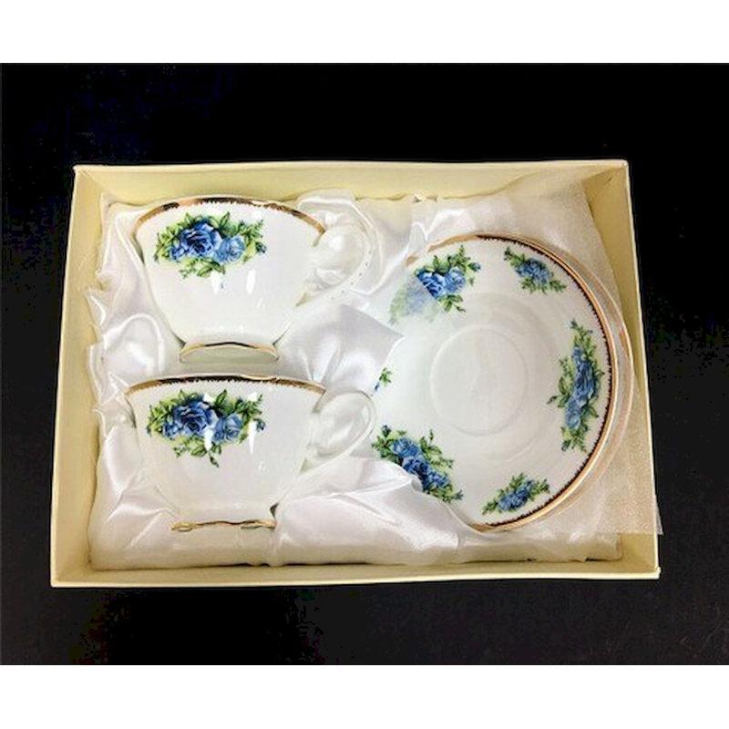 Porcelain Teacup and Saucer