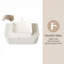 Ensemble de meuble-lavabo 36 po, armoire de rangement flottante en contreplaqué, lavabo rectangulaire blanc en céramique avec comptoir en pierre frittée blanc de Carrare, blanc-918199463