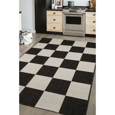 COUNTY CHEQUER BLACK 120/170cm