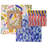 3-Piece Poppy Garden Beeswax Wraps - Reusable & Eco-Friendly   