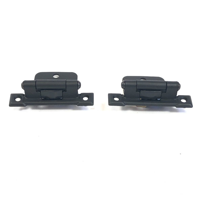 Charnière de porte simple décalée H 2,625 po x l 2,56 po