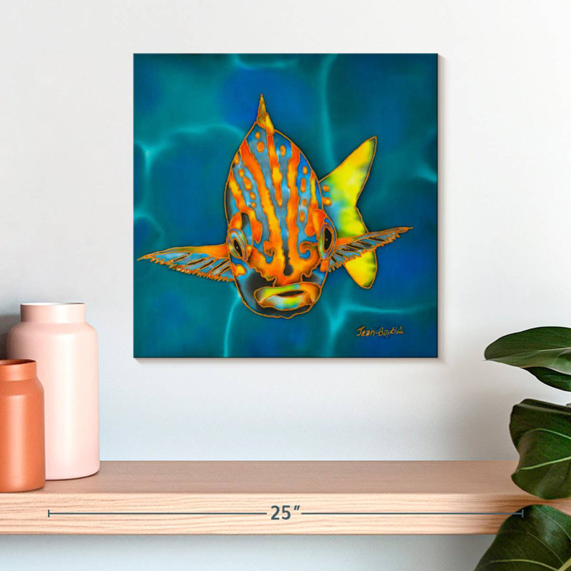 Petit poisson-ronce Brampt, H 16 po x l 16 po