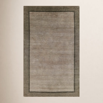 Zaley Gray Hand-Tufted Wool Rug