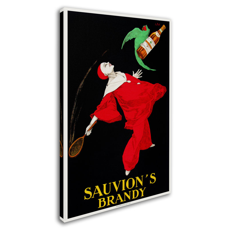 « spiritueux 13 », publicité sur toile tendue, H 24 po x l 16 po