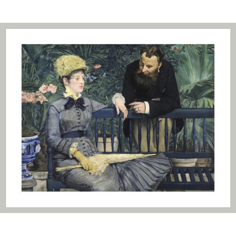 Dans le conservatoire par impression giclée encadrée, 33,49 po H x 41,5 po L