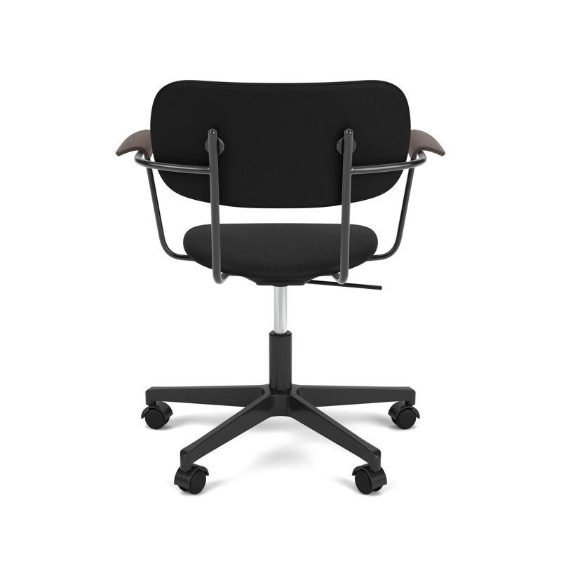 Co Swivel Task Chair, Black, Black
