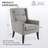 Upholstered Polyester Accent Armchair (Set Of 4)