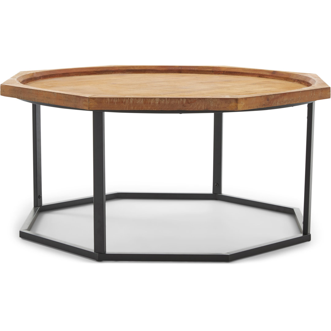 Finch Grayson Wood and Metal Coffee Table Finch