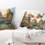 Coussin lombaire Landscape Birches