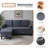 L-Shaped Reversible Chaise Sectional Sofa-2142026623