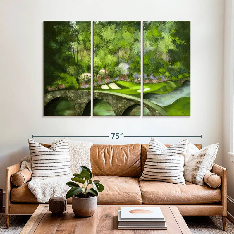 Sireci Amen Corner, 48" H x 74" W