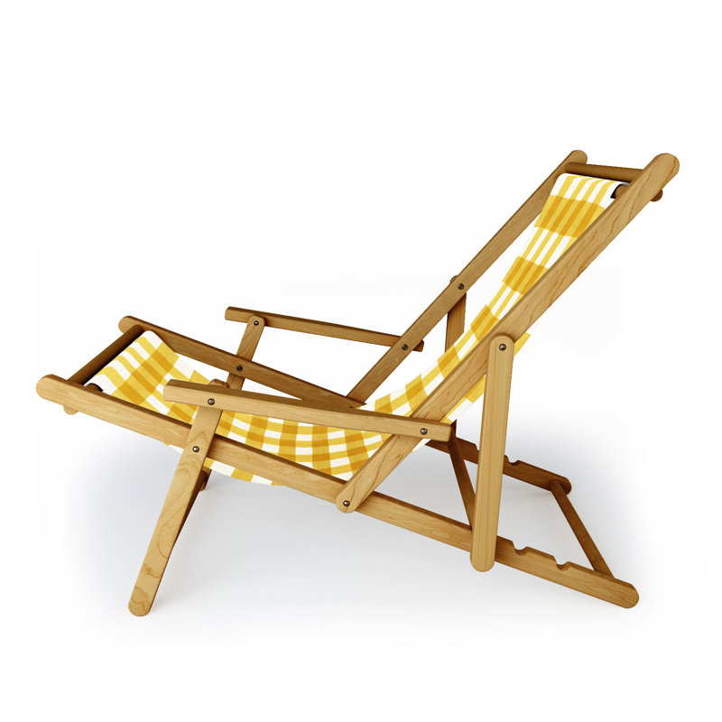 Chaise de terrasse inclinable et pliante Alexisjade