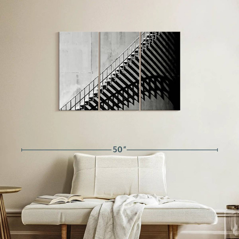 Lilie Stairway Shadow, 24" H x 38" W