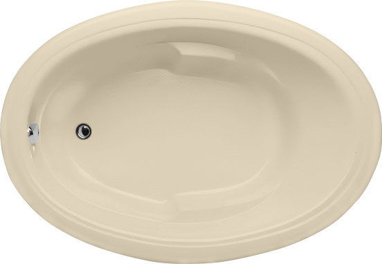 Studio 66 in. L Soaking Tub, Bone