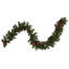 Guirlande de Noël artificielle pré-décorée 6 pi x 8 po Holly Berry