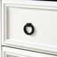 Organisateur de chambre à coucher 6 - commode haute, tirette lisse, qualité, blanc moderne pour organisateur de garde-robe à 6 tiroirs, intérieur spacieux, texturé