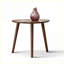 Table basse 100% chêne massif - Table d'appoint compacte polyvalente pour le salon, l'écurie et amp; Peu encombrant