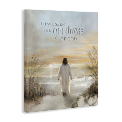 Art mural sur toile Faithful Goodness of God, design par Sally Swatland