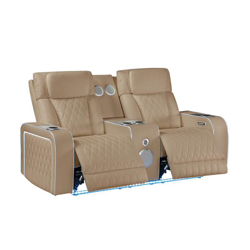 Electra 3PC caramel, 2PC Set (Sofa, Loveseat), Caramel