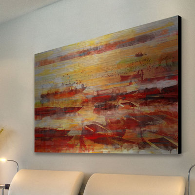 « ozar » par parvez taj,, reproduction d’art sur aluminium brossé