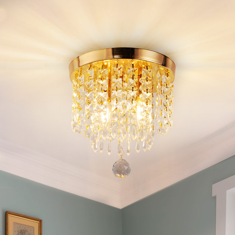 Plafonnier encastré en cristal Karelie