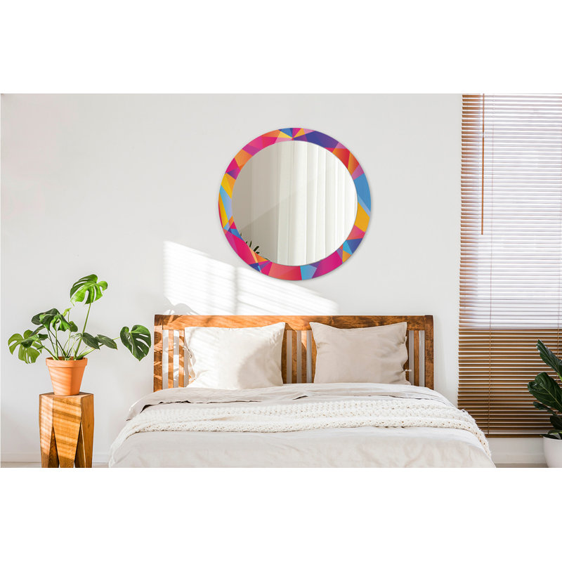 Huldar Glass Flat Wall Mirror