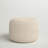 Catherin Upholstered Beige Pouf
