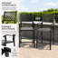 Ensemble de 2 tabourets de bar Kozyard-325217544