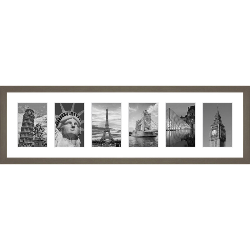 Liliany Collage Picture Frame, Titanium