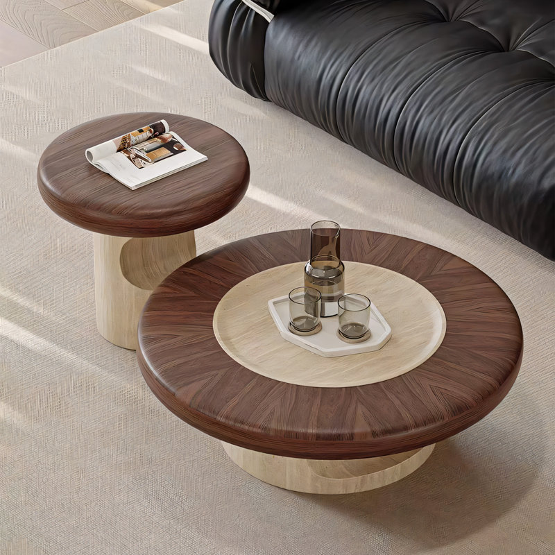 Ensemble de 2 tables basses 2 pièces Modern