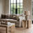 Calia Coffee Table with Marble Top