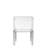 Ghost 15.75'' W Poly Methyl Methacrylate Nightstand-5282616
