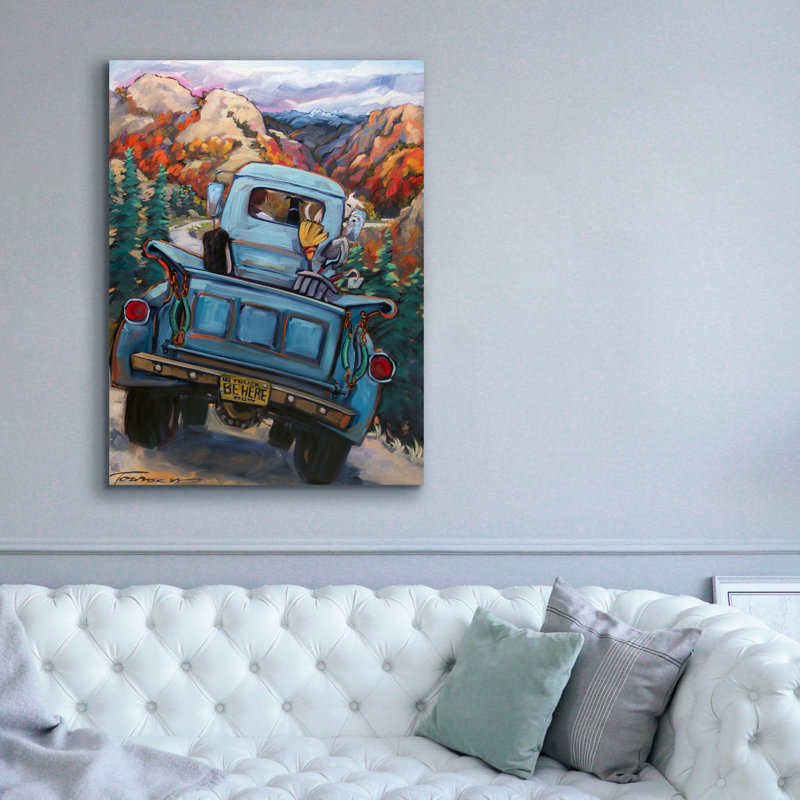 " Be Here Now " by CR Townsend, 54" H x 40" W x 1.5" D