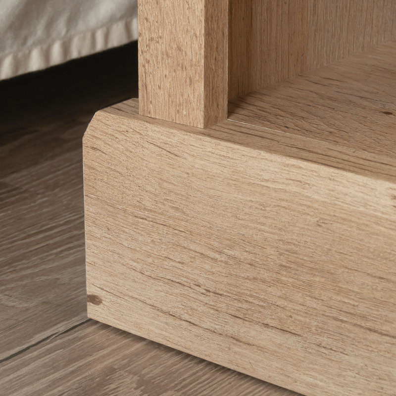 Haarith 22.99'' W Plywood / Laminate Board Nightstand