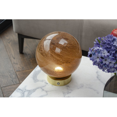 Chonita Glass USB Globe Lamp