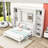 Ellettsville Murphy Bed Wall Bed With Shelves-804117389-753576366-558880495