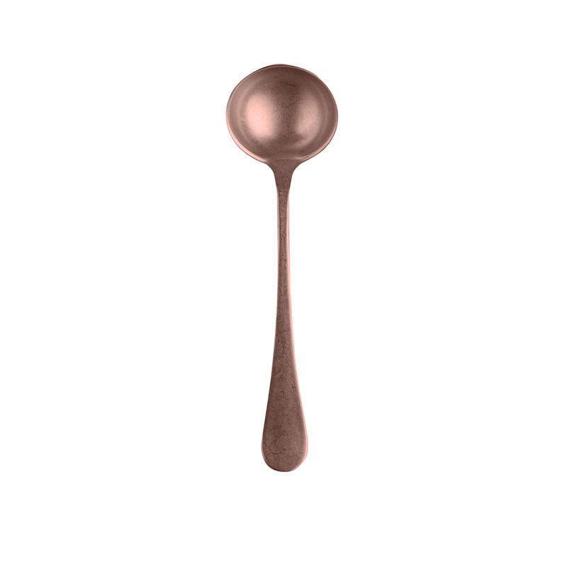 Vintage 7 - Piece Stainless Steel Hostess Set, Bronze
