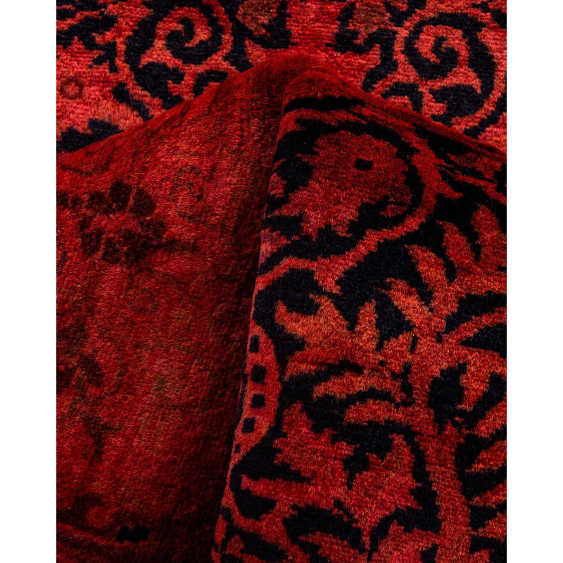 Overyed One-of-a-Kind Runner 3' x 10'7" Hand Knotted Area Rug
