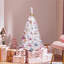 Sapin de Noël artificiel illuminé 4 pi avec base pliable-337801851