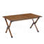 Folding Outdoor Table, Roll-Up Rectangular Table