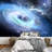 Planet In Outer Space Galaxy Border-93997268
