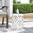 Outdoor Metal end Table-117788990