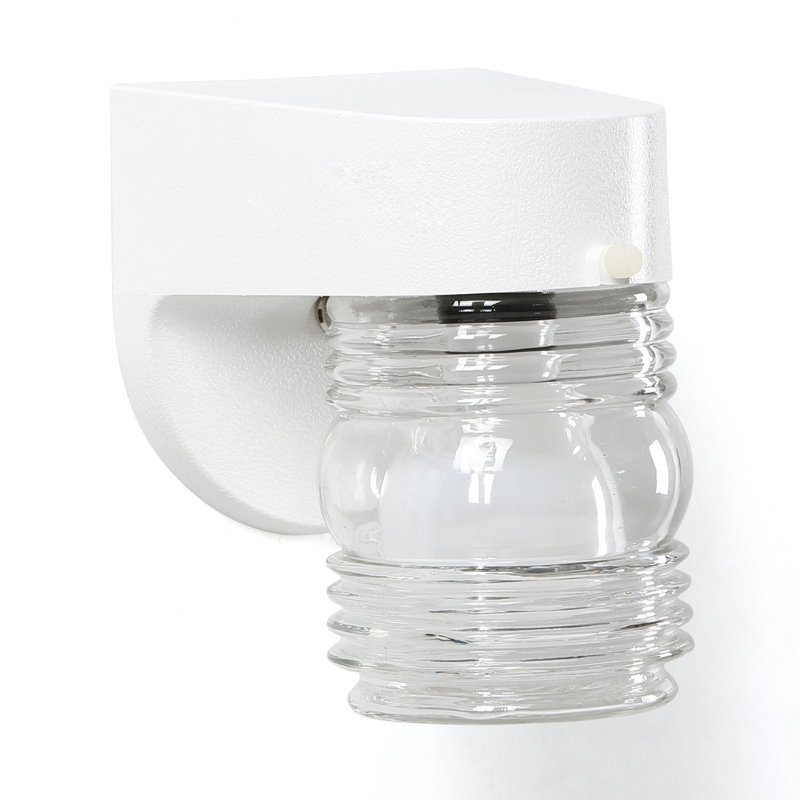 One Light Outdoor Wall Lantern from Generation Lighting , White