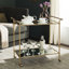 Oxendine Metal Bar Cart