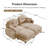 Braegger Modular Sectional Sofa with Chenille Fabric and Tufted Backrest Design-117093356-129915680
